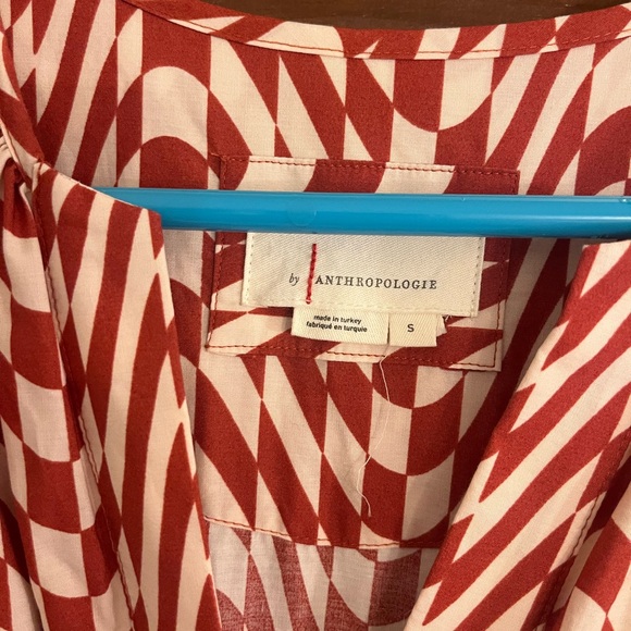 Anthropologie Somerset Maxi Dress - Dark Orang Patterned - Picture 2 of 3